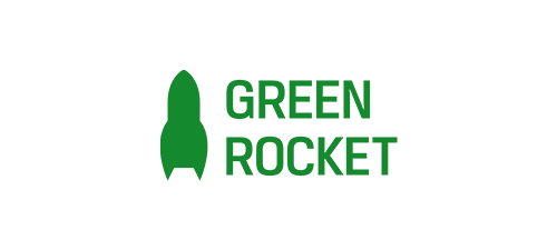 GREENROCKET Logo Green Rocket